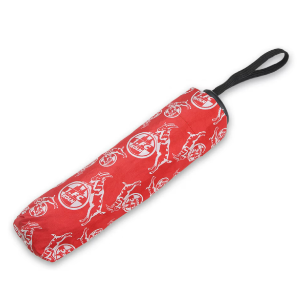 1. FC Köln - Taschenschirm "Logos" rot